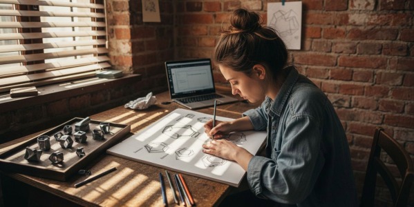 Jak wygląda biżuteria przyszłości? Co AI, druk 3D, wzornictwo i rzemiosło mają ze sobą wspólnego – przewodnik krok po kroku 