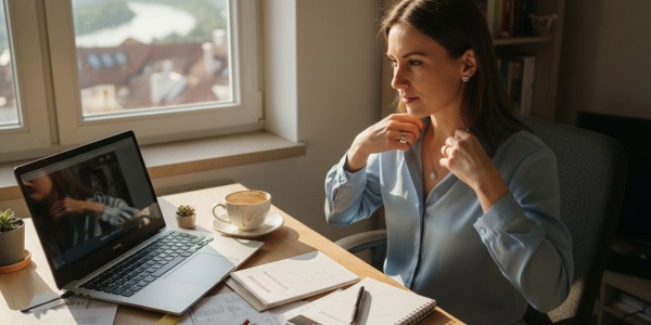 Jaka Biżuteria do pracy zdalnej – elegancja na wizji, stylizacja online