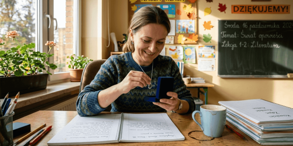 Biżuteria na prezent dla nauczycielki 2026 - elegancki prezent na Dzień Nauczyciela