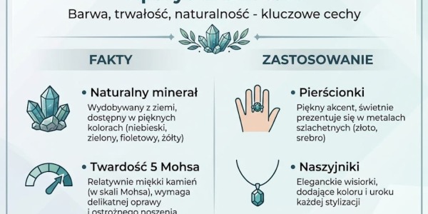 Apatyt w biżuterii: symbolika, dla kogo i jakie właściwości ma ten kamień naturalny
