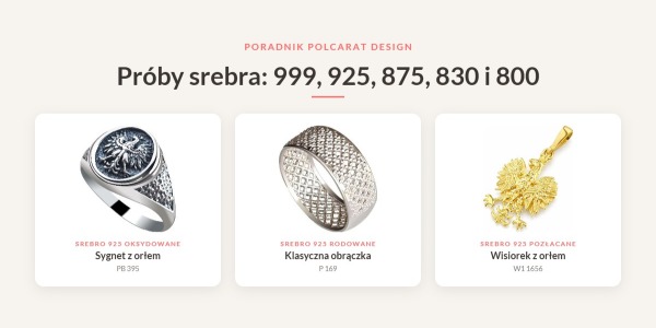 Próby srebra: 999, 925, 875, 830 i 800 – co oznaczają i którą wybrać do biżuterii?