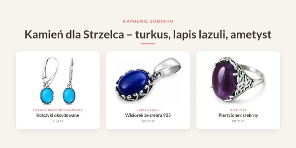 Kamień dla Strzelca – turkus, topaz i ametyst. Jaki kamień zodiakalny i biżuteria dla Strzelca?
