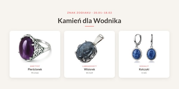 Kamień dla Wodnika – jaki kamień zodiakalny wybrać? Ametyst, akwamaryn i inne kamienie naturalne