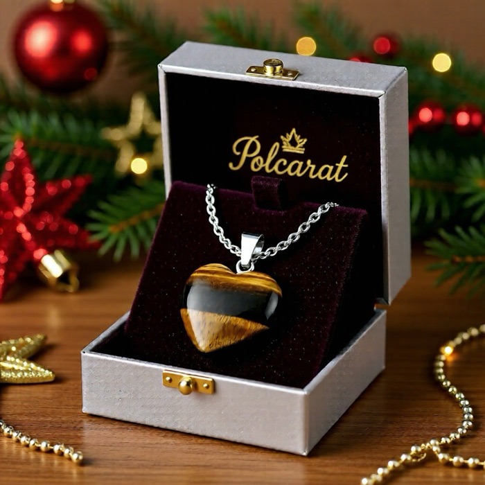 Świąteczna promocja! Wisiorek z naturalnego kamienia GRATIS przy zakupach powyżej 200 zł – tylko 6–7 grudnia