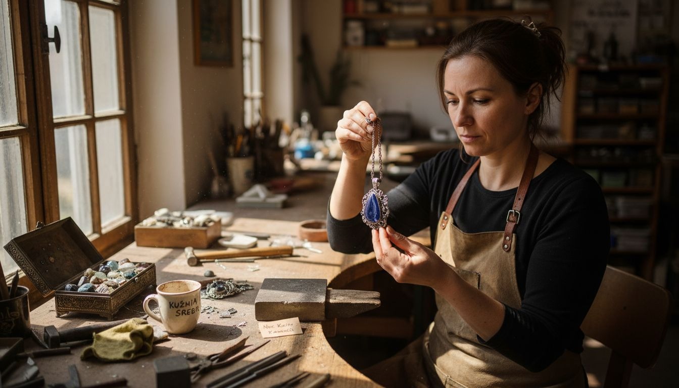 Kamień Noc kairu – Kamień nocy w Srebrnej Biżuterii