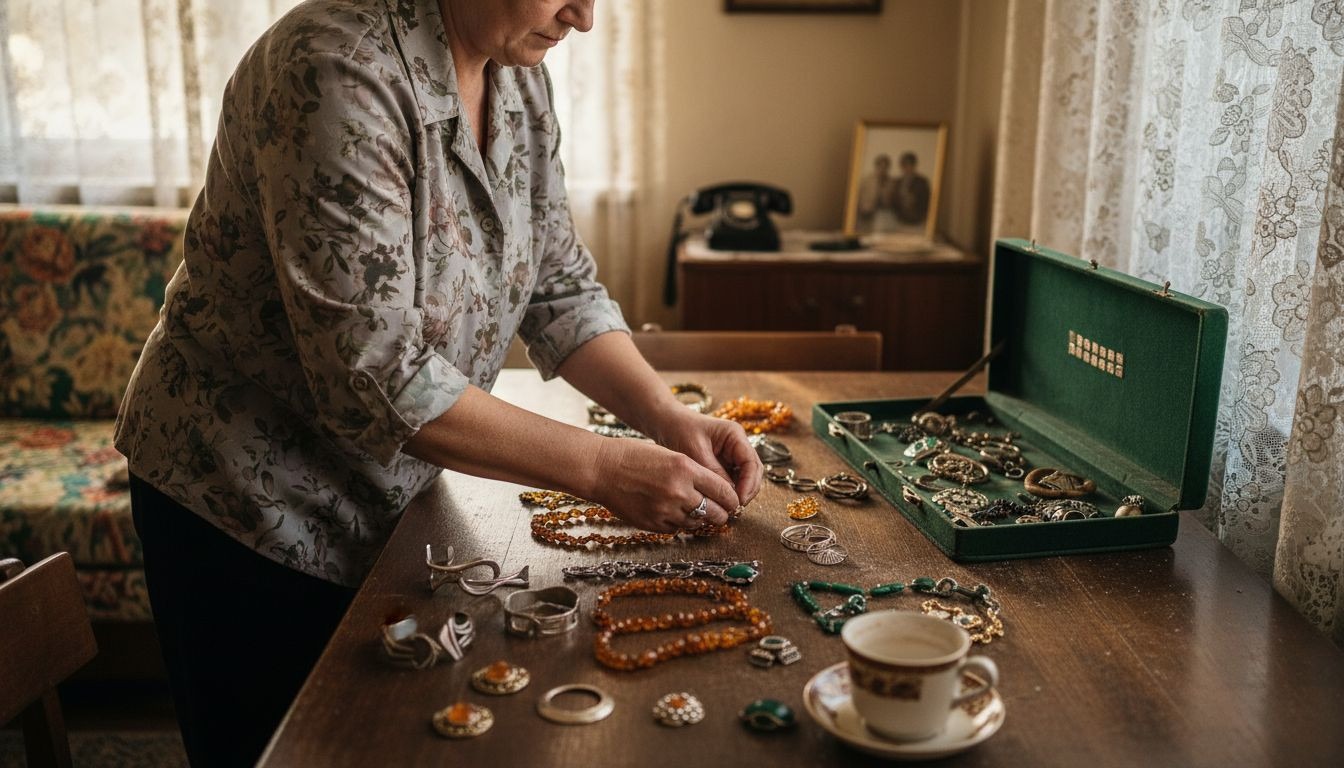 Biżuteria z czasów PRL - pierścionek, kolczyki, bransoleta - Dlaczego wciąż zachwyca?