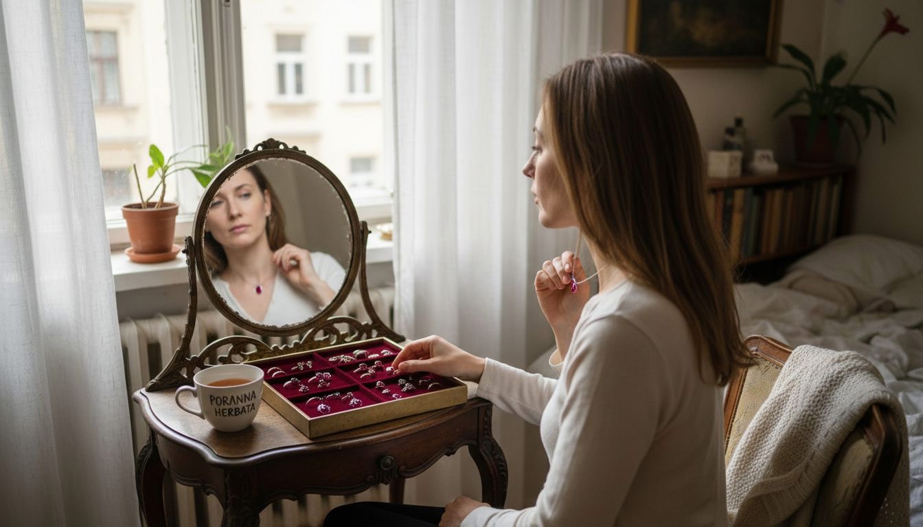 Biżuteria z czerwonymi kamieniami – Symbolika i styl - czerwona kolekcja