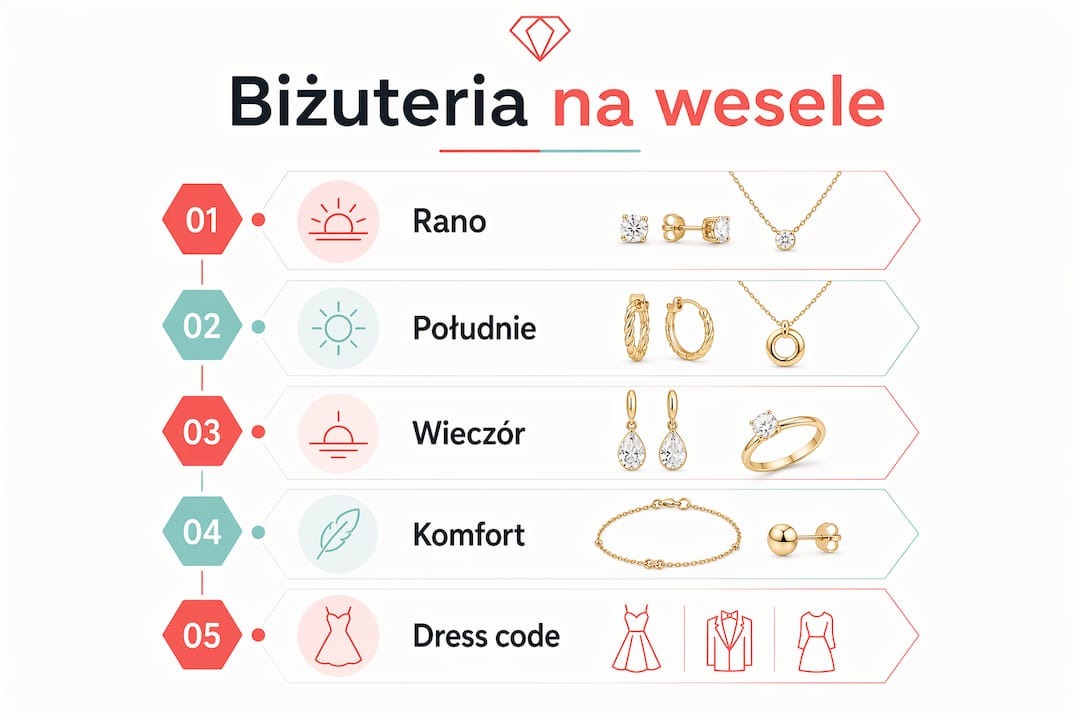 Biżuteria na wesele jako gość - idealnie dobrane dodatki